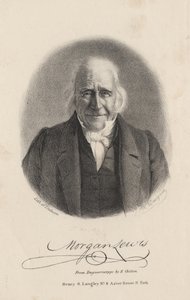 Morgan Lewis, litho door Endicott door Francis D